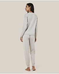 Papinelle - Cosy Pointelle Long Sleeve Top and Jogger