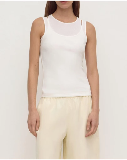 Assembly Label - Mika Jersey Layered Tank