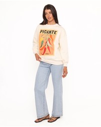 Petal & Pup - Ava Picante Sweatshirt - Yellow