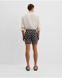 Country Road - Pineapple Print Swim Straight