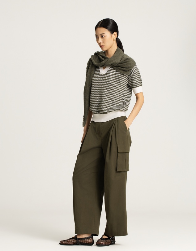 IDA+S - Emery Cotton Twill Cargo Pants