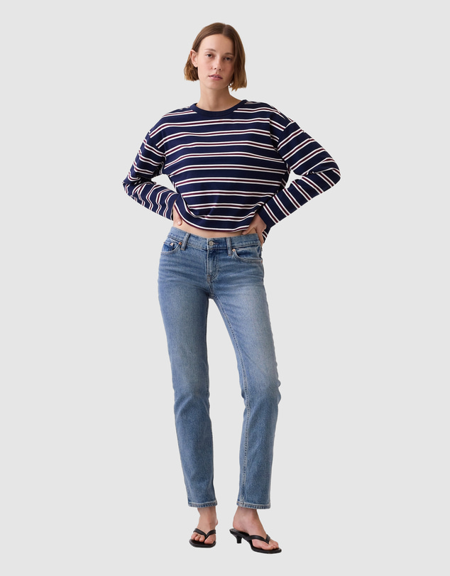 GAP - 90s Straight Low Rise Jeans