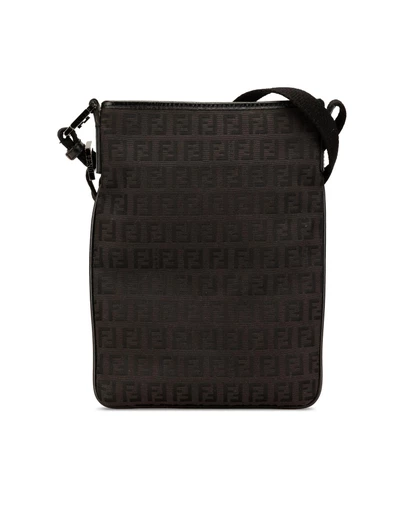 Pre-Loved by Azura Reborn - Pre-Loved fendi FF Jacquard Crossbody Bag