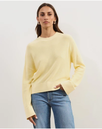 Atmos&Here - Organic Cotton Relaxed Crew Knit