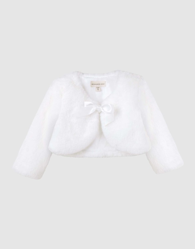 Designer Kidz - Sassy Baby Faux Fur Jacket