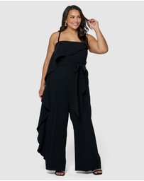 Pink Dusk by Curve Project - Love Takes Over Jumpsuit