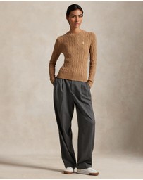 Polo Ralph Lauren - Cable-Knit Cotton Crewneck Sweater