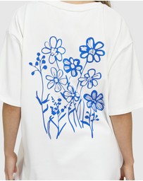 Belle & Bloom - Back To Bloom Oversized T-Shirt
