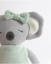 Living Textiles - Knitted Animal Toy- Kimmy the Koala