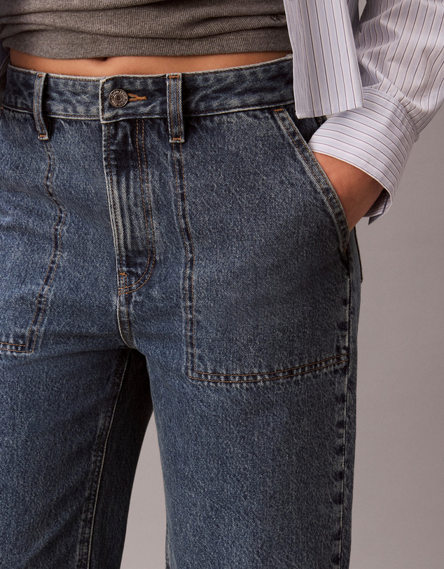 Calvin Klein Jeans - High Rise Loose Jeans