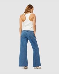 Abrand - 99 Low Baggy Flare Petite