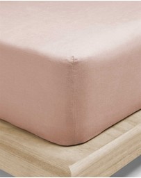 Aura Home - Emile Linen Fitted Sheet