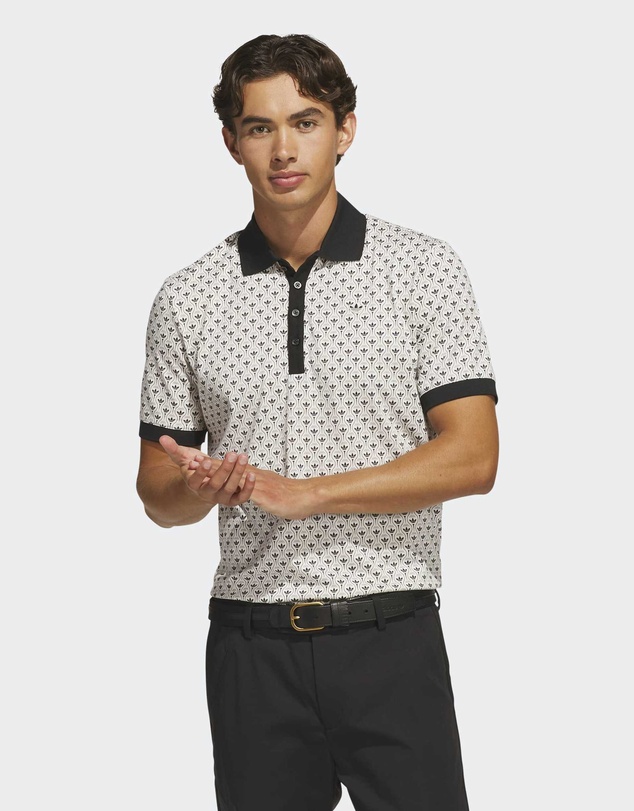 adidas Originals - Originals All Over Trefoil Polo Mens