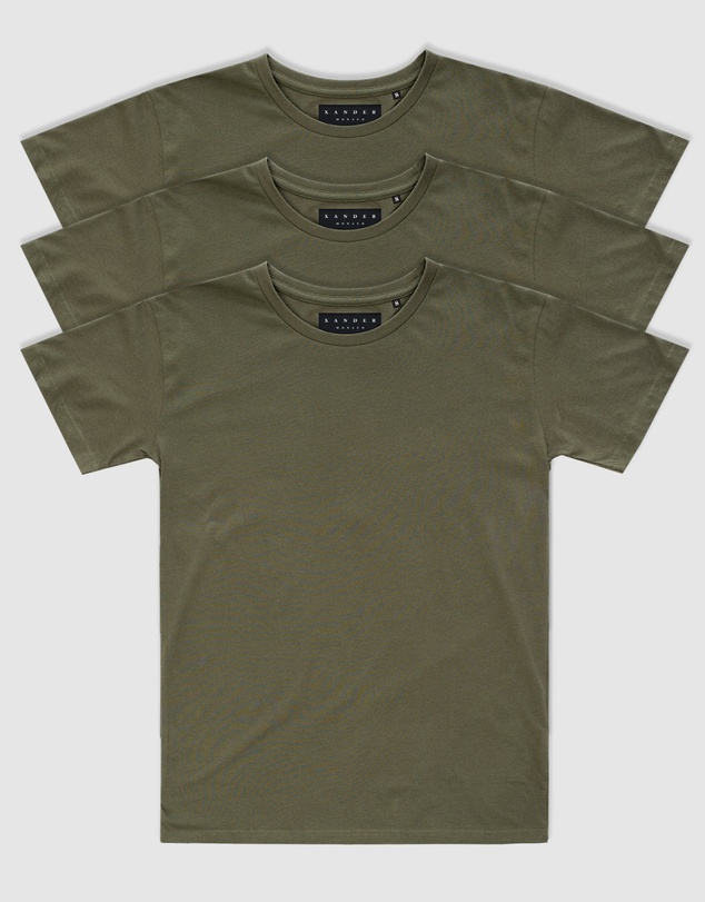 Xander - 3-Pack Blanc Tee