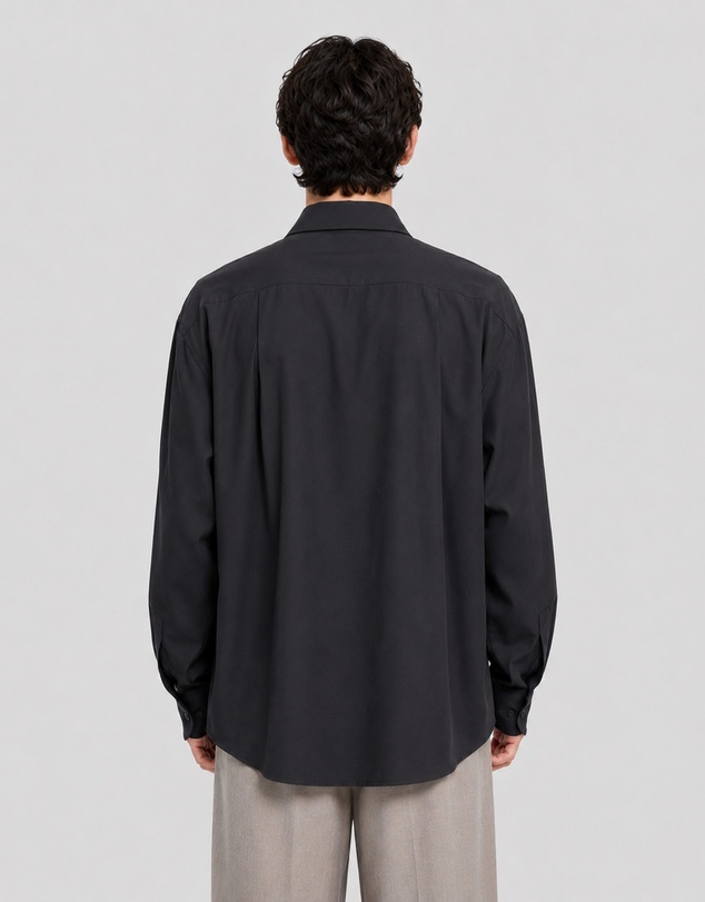Justin Cassin - Influence Pleated Shirt
