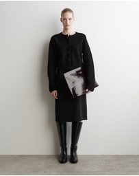 COS - Boiled-Wool Cardigan