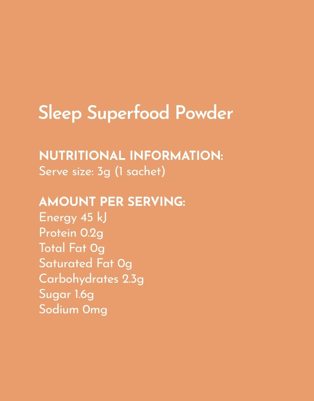 SWIISH - Sleep Superfood Sachets