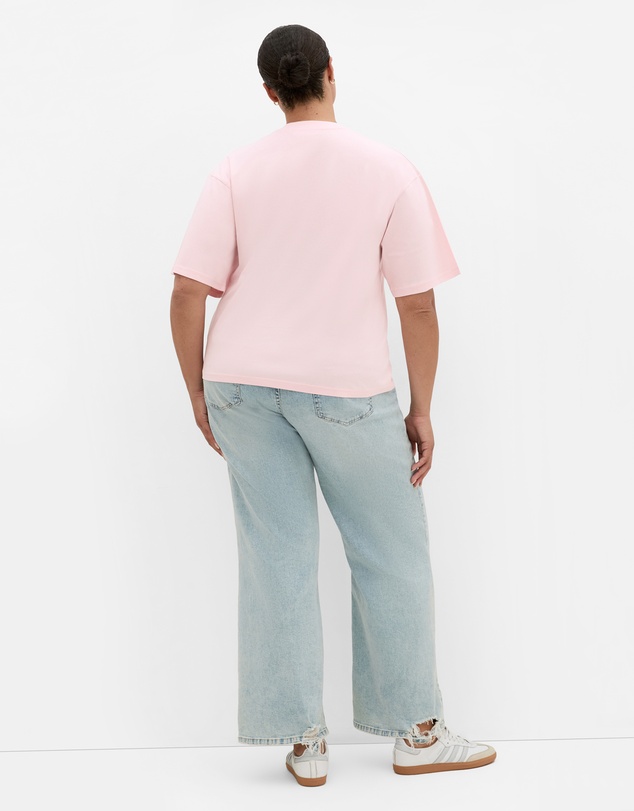City Chic - Relaxed Crew Neck Tee