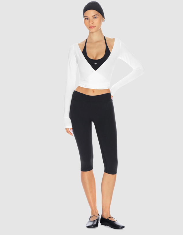 437 - The Ballet Wrap Top