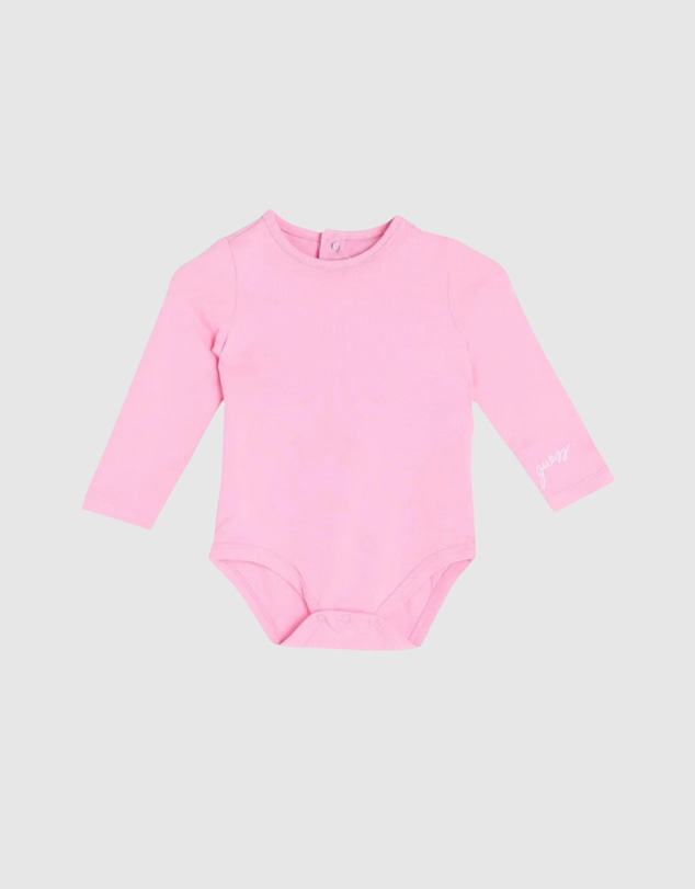 GUESS - Bodysuit and Bear Knit Denim Skirtall Set