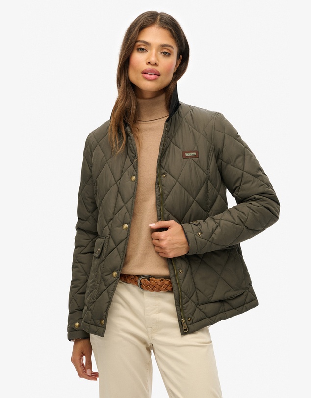 Superdry - Cord Trimmed Liner Slim Fit Jacket