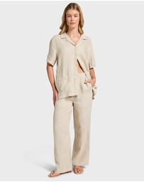 Academy Brand - Gladys SS Linen Shirt