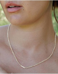 SAINT VALENTINE - MUM Chain Necklace - Silver