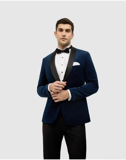 Politix - Black Tie Velvet Tuxedo