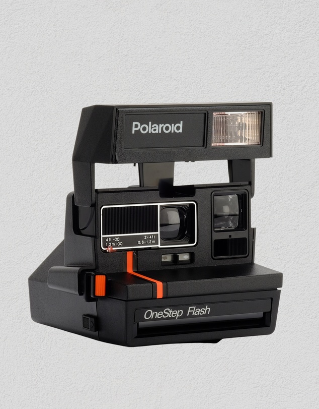 Polaroid - Polaroid Red stripe 600 Refurb Instant camera