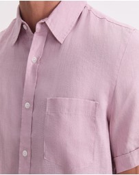 Sportscraft - Short Sleeve Linen Shirt
