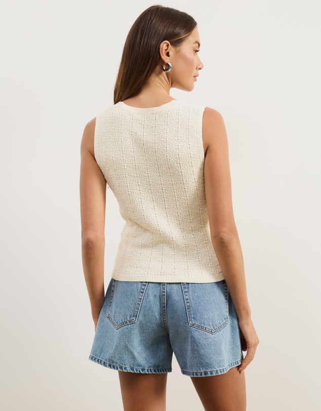 Atmos&Here - Tia Sleeveless Knit Vest