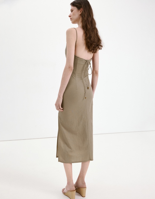 M.N.G - Draped Strappy Dress