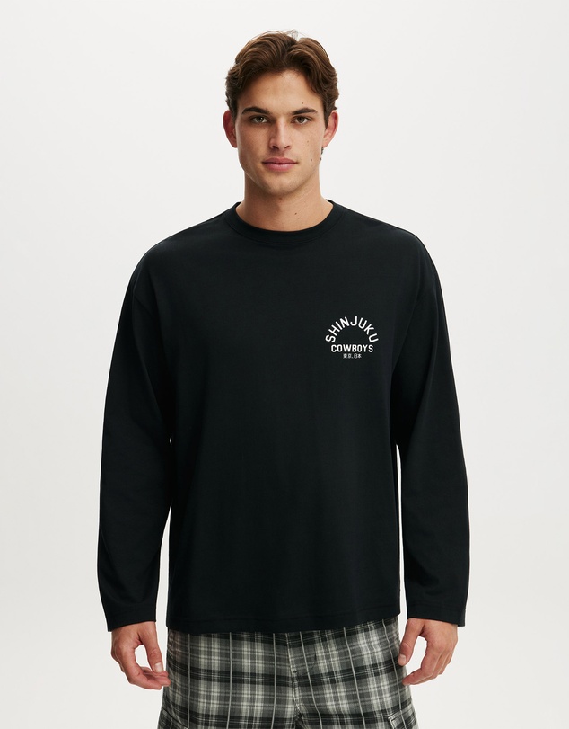 Cotton On - Regular Fit Graphic Ls T-Shirt