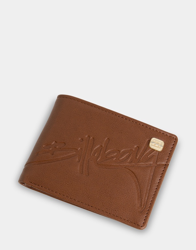 Billabong - Mens Script Bi Fold Wallet