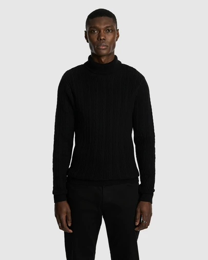 yd. - Jimmy Roll Neck Knit Jumper