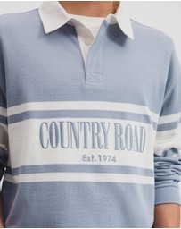 Country Road - Teen Australian Cotton Panelled Rugby Shirt