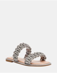Steve Madden - Nyssa Silver Sandals