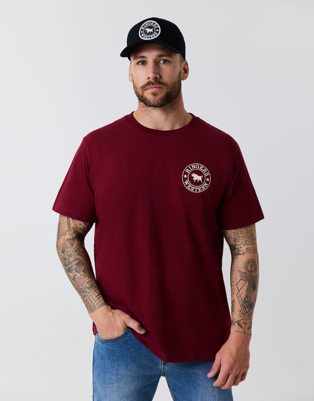 Ringers Western - Signature Bull Mens Loose T-Shirt