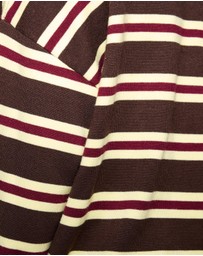 Dazie - Piper Stripe Knit Polo