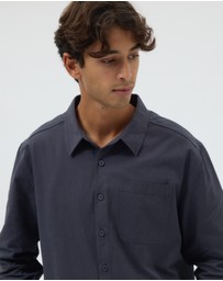 AERE - Boxy Fit Cotton Overshirt