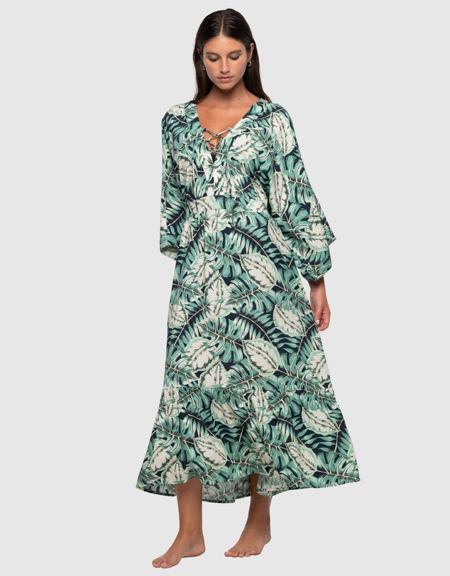 Nip Tuck Swim - Martinique Corrimal One Size Maxi Dress