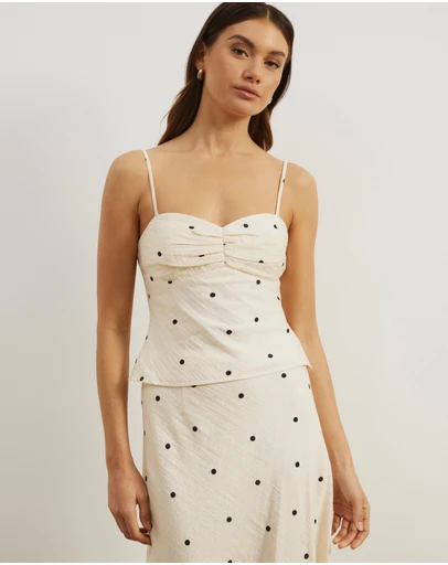 Atmos&Here - Anne Polka Dot Cami