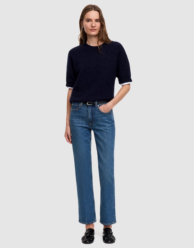ARKET - Jade Cropped Denim Trousers