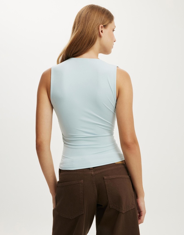 Cotton On - Hold Me Gathered V-Tank