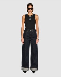 Ksubi - STACKED SYNDICATE TANK XTRA BLACK