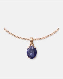 Daniel Wellington - Blue Spot Oval Charm