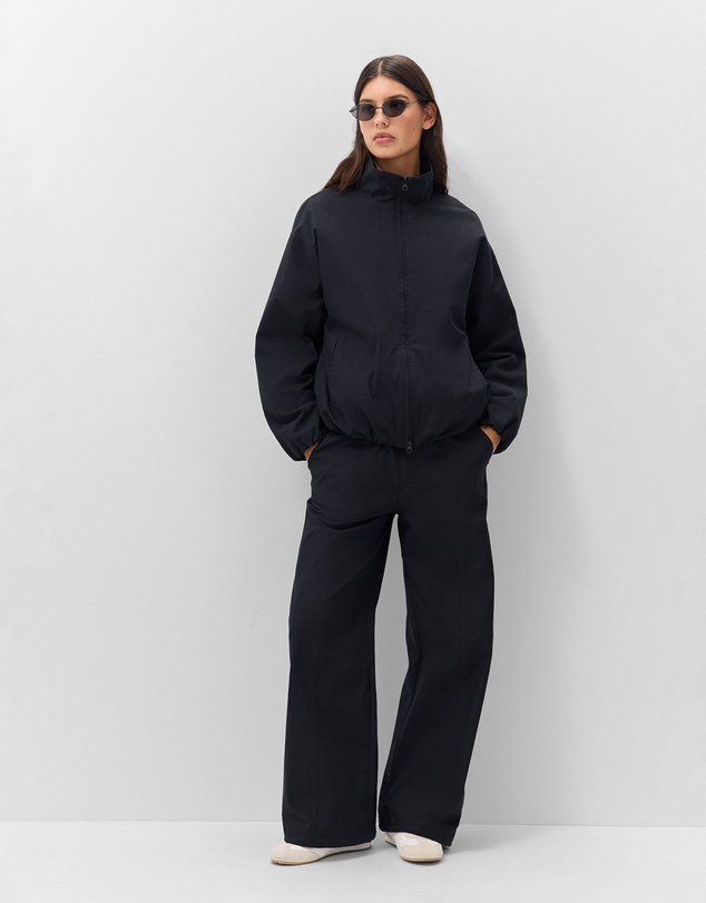UNISON - Cotton Blend Bomber Jacket