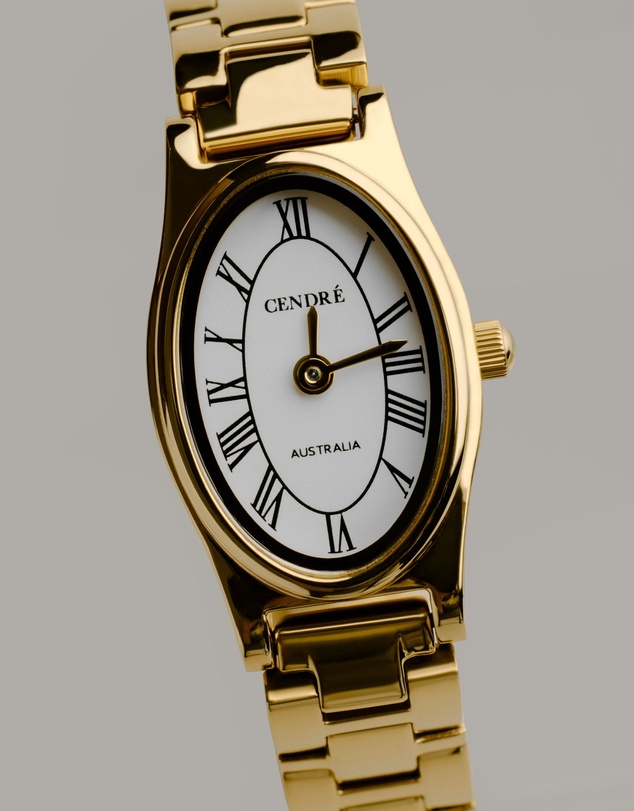 CENDRE - Emmeline Watch | White | 18k Gold