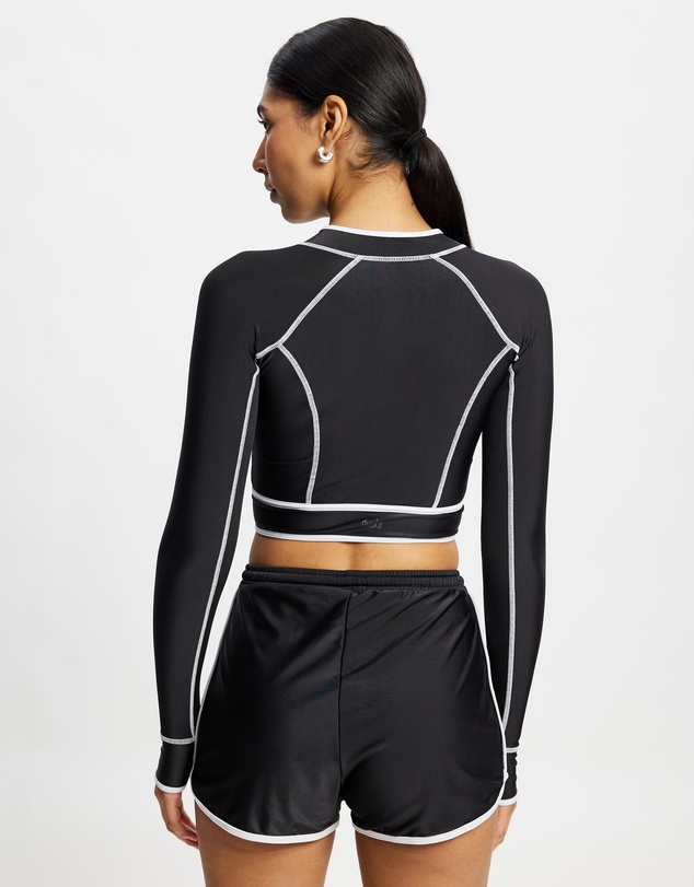 Duskii - Long Sleeve Classic Panel Rash Top