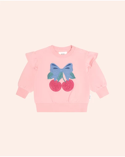 Huxbaby - Cherry Bow Sweatshirt - Babies-Teens